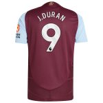Aston Villa aston villa adidas home authentic shirt 2024-25 with j.duran 9 printing Collection | AVFC Jerseys & Fan Gear