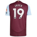 Aston Villa aston villa adidas home authentic shirt 2024-25 with jaden 19 printing Collection | AVFC Jerseys & Fan Gear