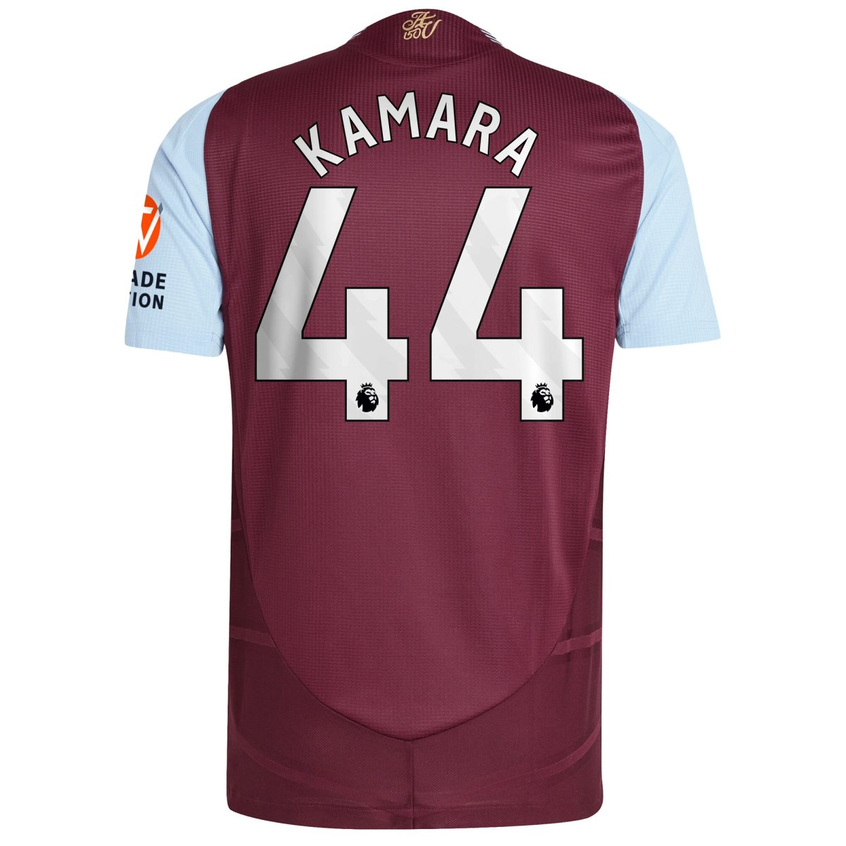 Aston Villa aston villa adidas home authentic shirt 2024-25 with kamara 44 printing Collection | AVFC Jerseys & Fan Gear