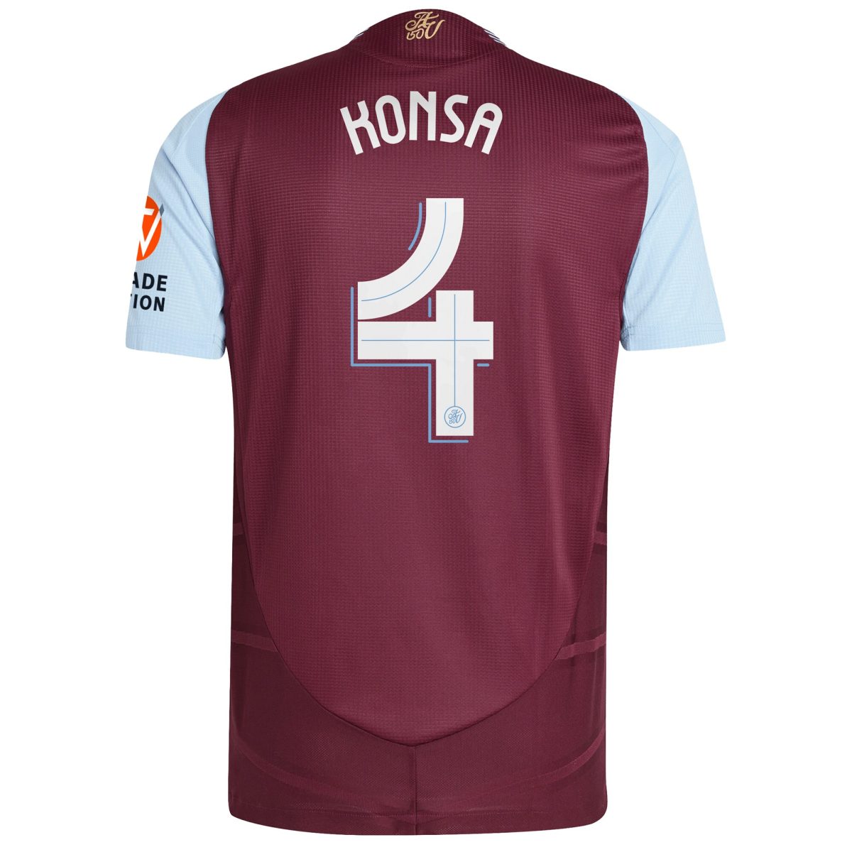 Aston Villa aston villa adidas home authentic shirt 2024-25 with konsa 4 cup printing Collection | AVFC Jerseys & Fan Gear