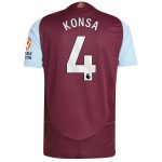 Aston Villa aston villa adidas home authentic shirt 2024-25 with konsa 4 printing Collection | AVFC Jerseys & Fan Gear