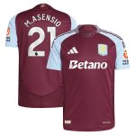 Aston Villa aston villa adidas home authentic shirt 2024-25 with m.asensio 21 printing Collection | AVFC Jerseys & Fan Gear