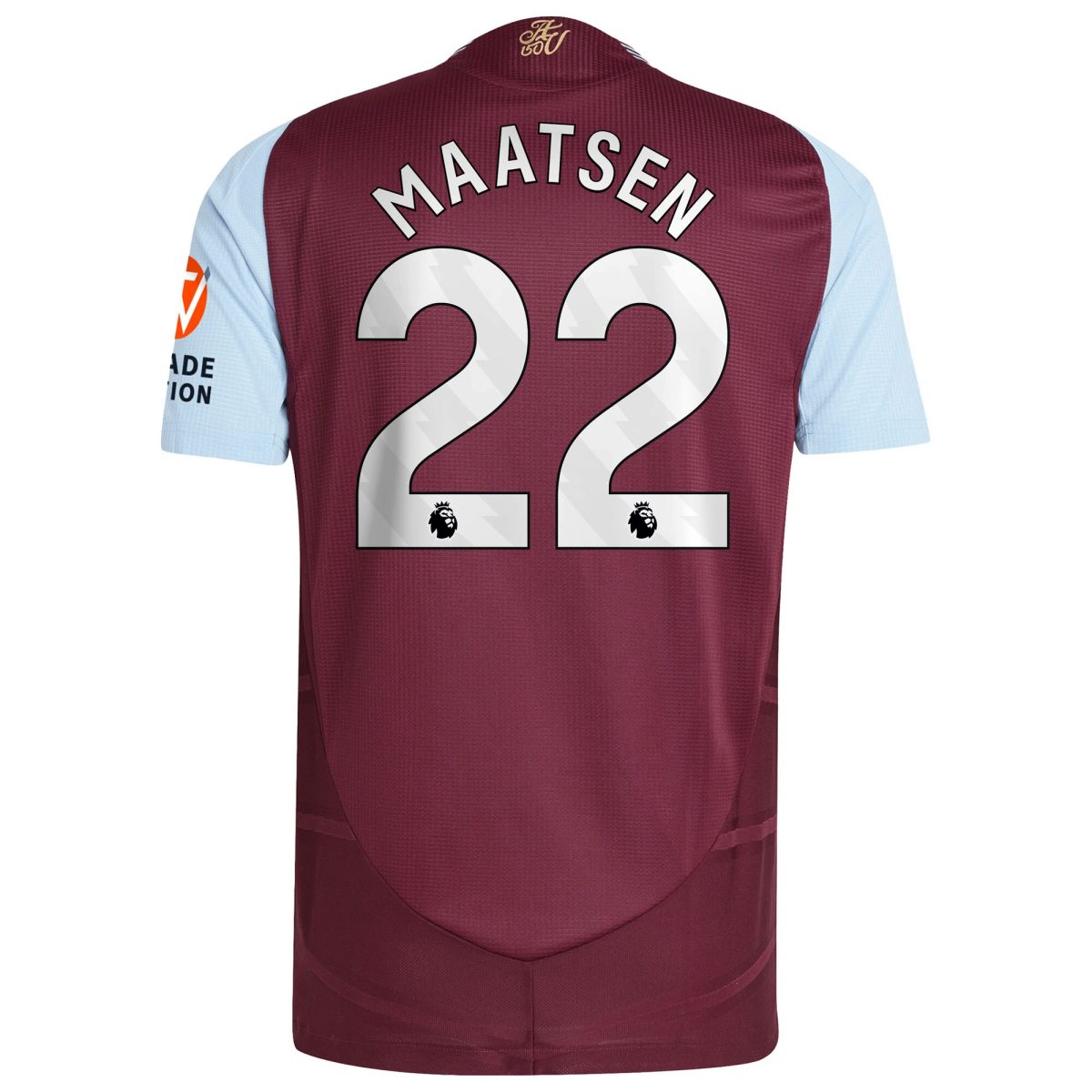 Aston Villa aston villa adidas home authentic shirt 2024-25 with maatsen 22 printing Collection | AVFC Jerseys & Fan Gear