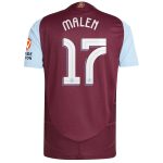 Aston Villa aston villa adidas home authentic shirt 2024-25 with malen 17 cup printing Collection | AVFC Jerseys & Fan Gear