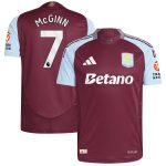 Aston Villa aston villa adidas home authentic shirt 2024-25 with mcginn 7 printing Collection | AVFC Jerseys & Fan Gear