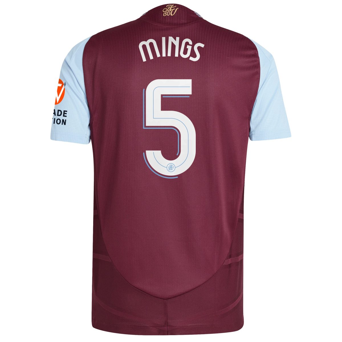 Aston Villa aston villa adidas home authentic shirt 2024-25 with mings 5 cup printing Collection | AVFC Jerseys & Fan Gear