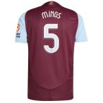 Aston Villa aston villa adidas home authentic shirt 2024-25 with mings 5 cup printing Collection | AVFC Jerseys & Fan Gear