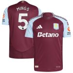 Aston Villa aston villa adidas home authentic shirt 2024-25 with mings 5 printing Collection | AVFC Jerseys & Fan Gear