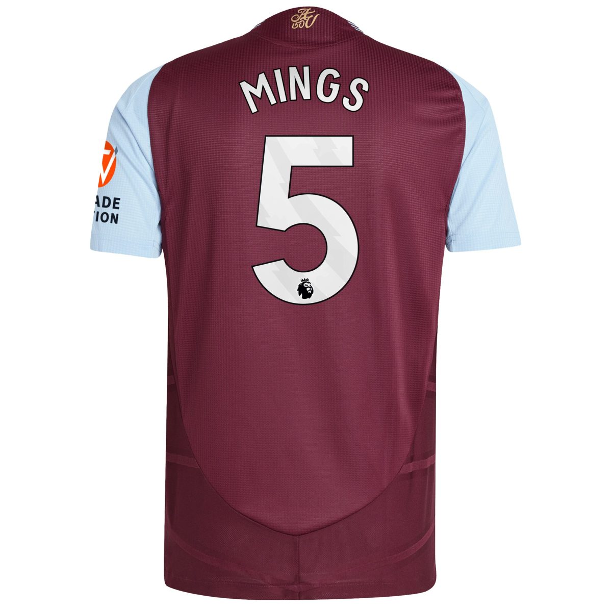 Aston Villa aston villa adidas home authentic shirt 2024-25 with mings 5 printing Collection | AVFC Jerseys & Fan Gear