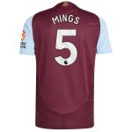 Aston Villa aston villa adidas home authentic shirt 2024-25 with mings 5 printing Collection | AVFC Jerseys & Fan Gear