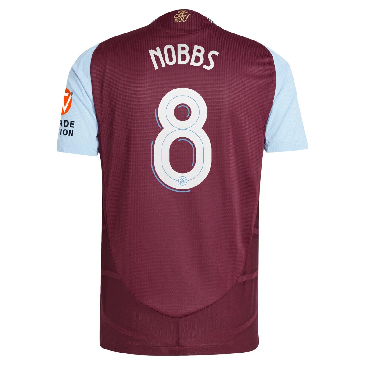 Aston Villa aston villa adidas home authentic shirt 2024-25 with nobbs 8 cup printing Collection | AVFC Jerseys & Fan Gear