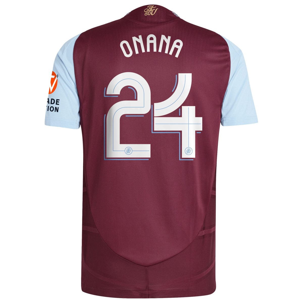 Aston Villa aston villa adidas home authentic shirt 2024-25 with onana 24 cup printing Collection | AVFC Jerseys & Fan Gear