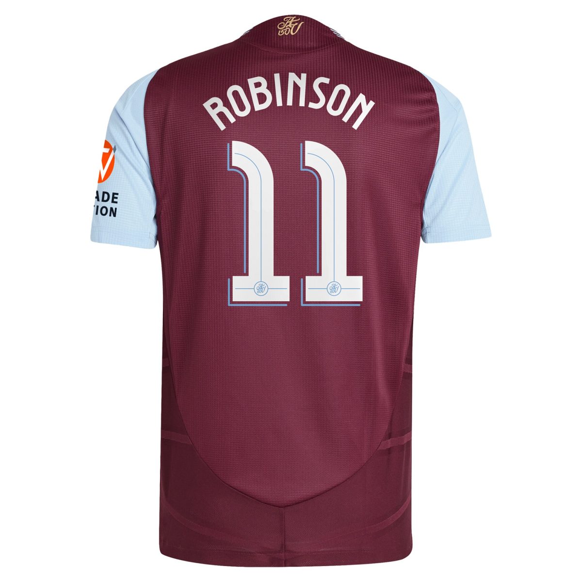 Aston Villa aston villa adidas home authentic shirt 2024-25 with robinson 11 cup printing Collection | AVFC Jerseys & Fan Gear