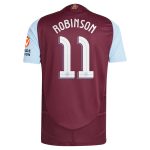 Aston Villa aston villa adidas home authentic shirt 2024-25 with robinson 11 cup printing Collection | AVFC Jerseys & Fan Gear