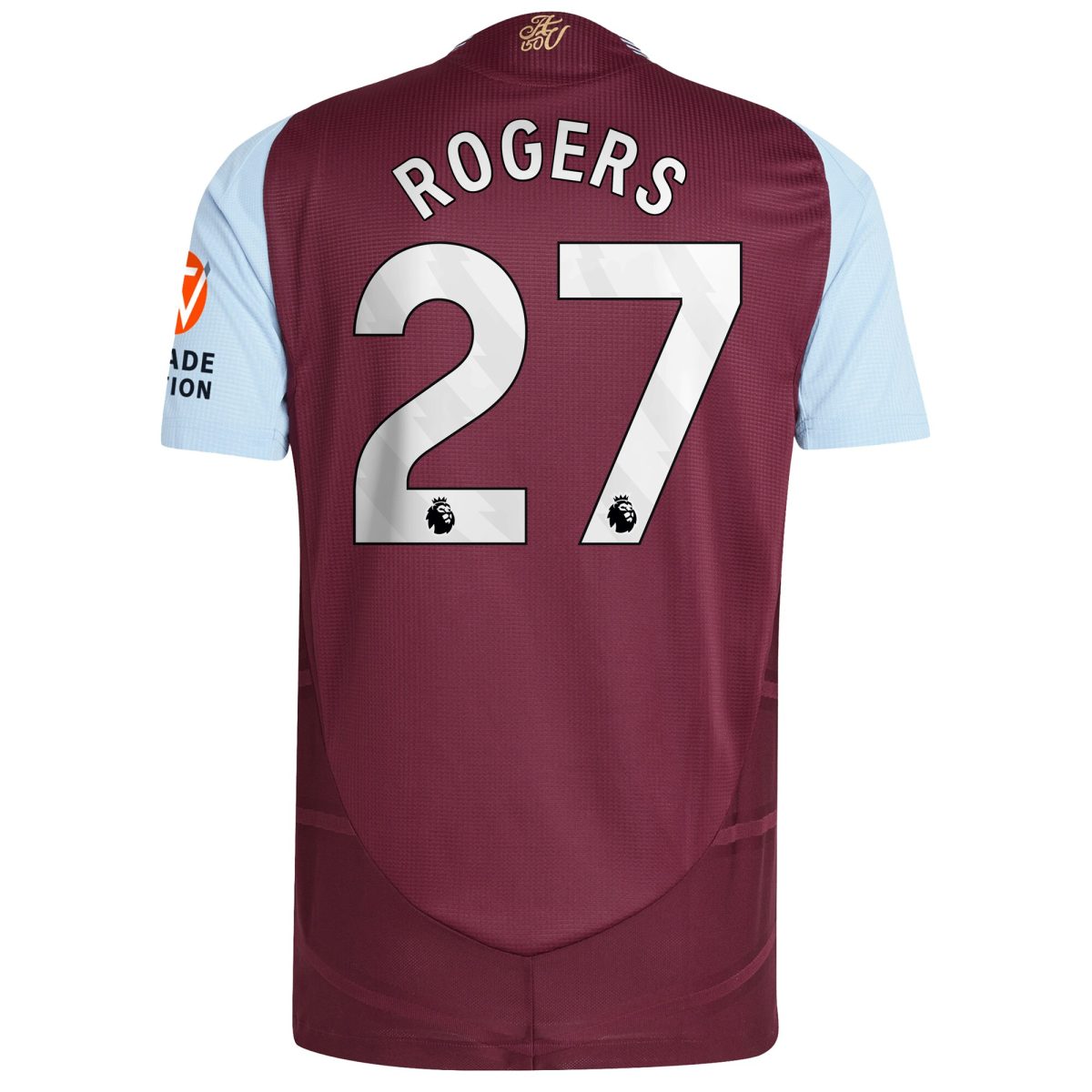 Aston Villa aston villa adidas home authentic shirt 2024-25 with rogers 27 printing Collection | AVFC Jerseys & Fan Gear