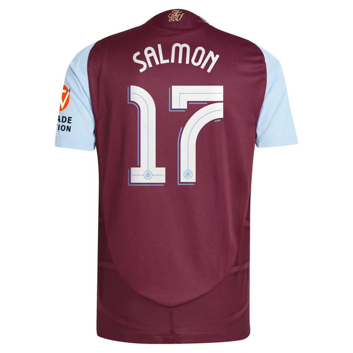 Aston Villa aston villa adidas home authentic shirt 2024-25 with salmon 17 cup printing Collection | AVFC Jerseys & Fan Gear