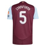 Aston Villa aston villa adidas home authentic shirt 2024-25 with staniforth 5 cup printing Collection | AVFC Jerseys & Fan Gear