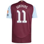 Aston Villa aston villa adidas home authentic shirt 2024-25 with watkins 11 cup printing Collection | AVFC Jerseys & Fan Gear