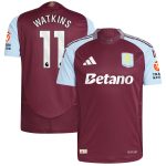 Aston Villa aston villa adidas home authentic shirt 2024-25 with watkins 11 printing Collection | AVFC Jerseys & Fan Gear