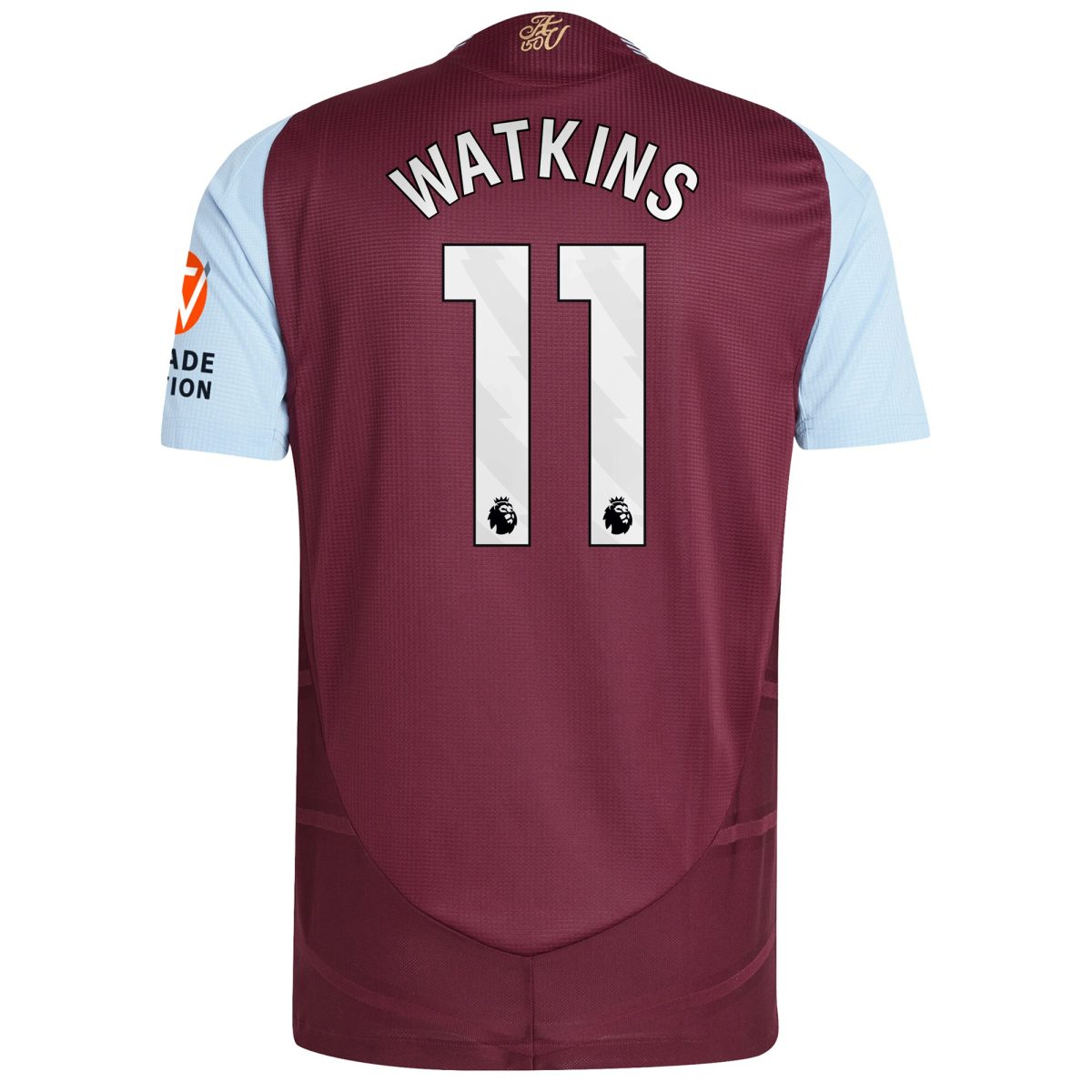 Aston Villa aston villa adidas home authentic shirt 2024-25 with watkins 11 printing Collection | AVFC Jerseys & Fan Gear