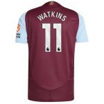 Aston Villa aston villa adidas home authentic shirt 2024-25 with watkins 11 printing Collection | AVFC Jerseys & Fan Gear