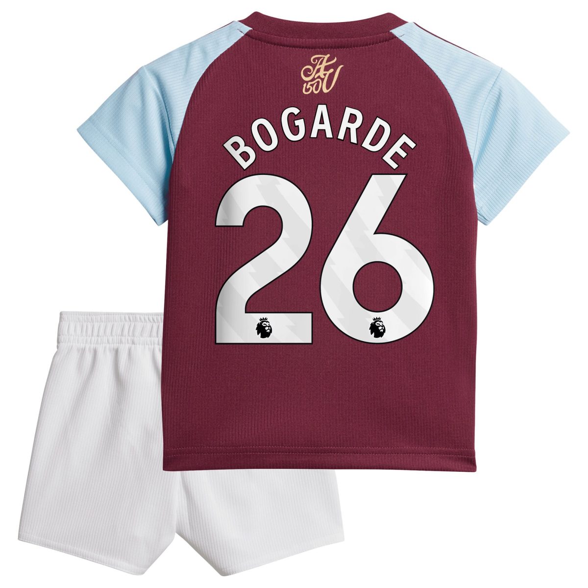 Aston Villa aston villa adidas home baby kit 2024-25 with bogarde 26 printing Collection | AVFC Jerseys & Fan Gear