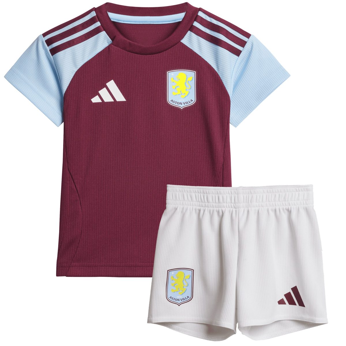 Aston Villa aston villa adidas home baby kit 2024-25 with custom printing Collection | AVFC Jerseys & Fan Gear