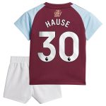 Aston Villa aston villa adidas home baby kit 2024-25 with hause 30 printing Collection | AVFC Jerseys & Fan Gear