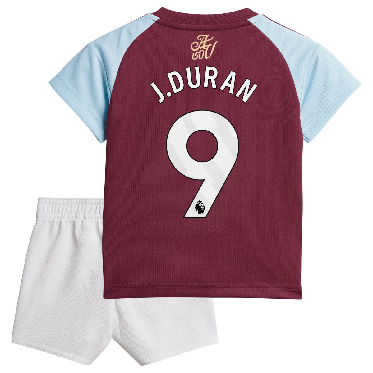 Aston Villa aston villa adidas home baby kit 2024-25 with j.duran 9 printing Collection | AVFC Jerseys & Fan Gear