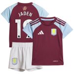Aston Villa aston villa adidas home baby kit 2024-25 with jaden 19 printing Collection | AVFC Jerseys & Fan Gear