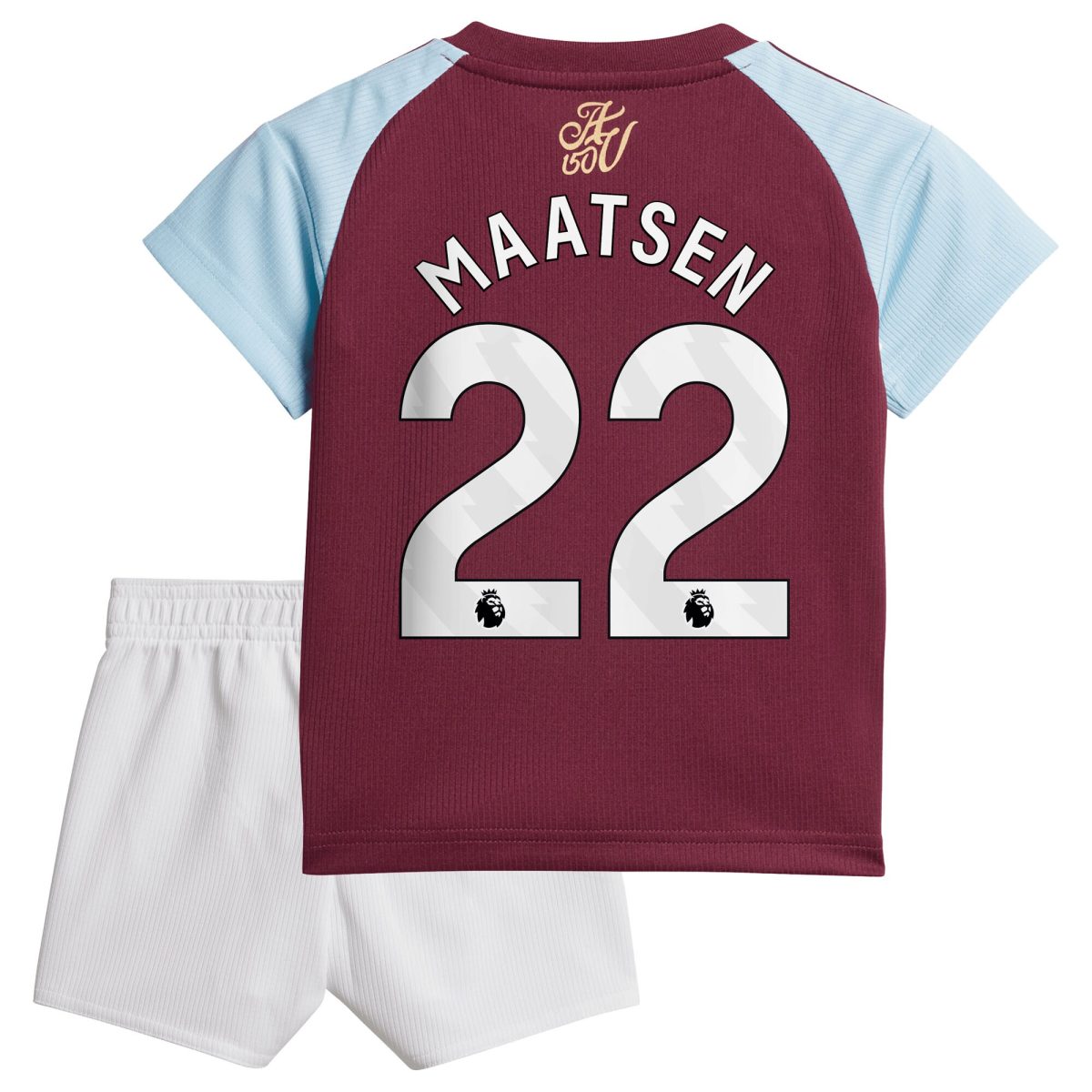 Aston Villa aston villa adidas home baby kit 2024-25 with maatsen 22 printing Collection | AVFC Jerseys & Fan Gear