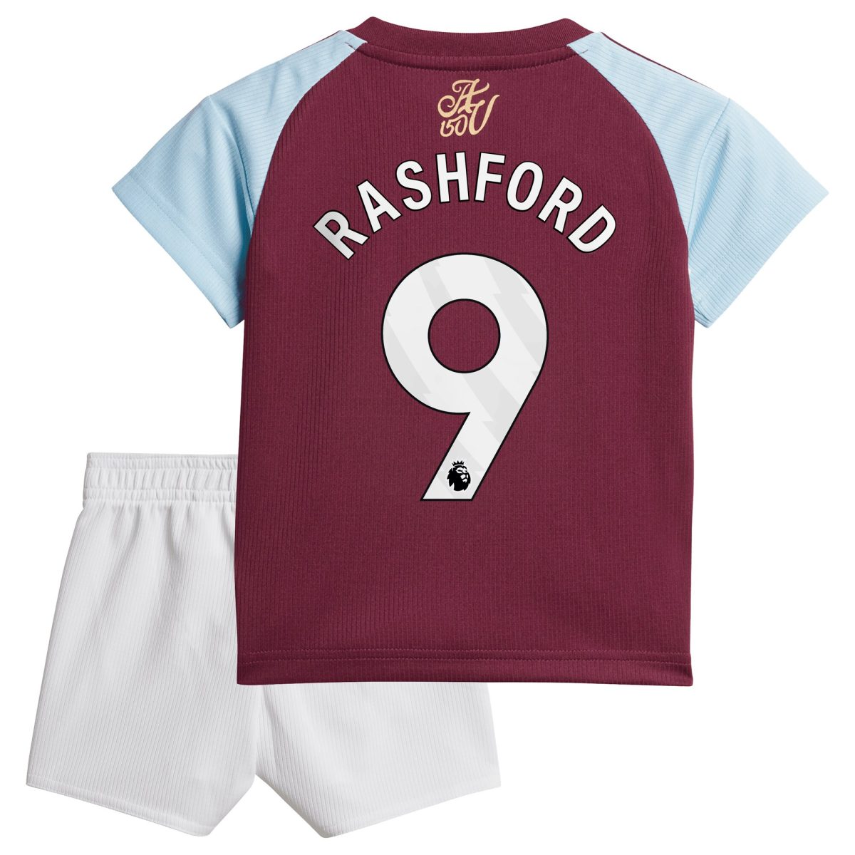 Aston Villa aston villa adidas home baby kit 2024-25 with rashford 9 printing Collection | AVFC Jerseys & Fan Gear