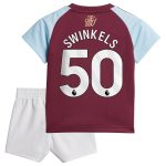 Aston Villa aston villa adidas home baby kit 2024-25 with swinkels 50 printing Collection | AVFC Jerseys & Fan Gear