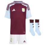 Aston Villa aston villa adidas home mini kit 2024-25 with konsa 4 printing Collection | AVFC Jerseys & Fan Gear