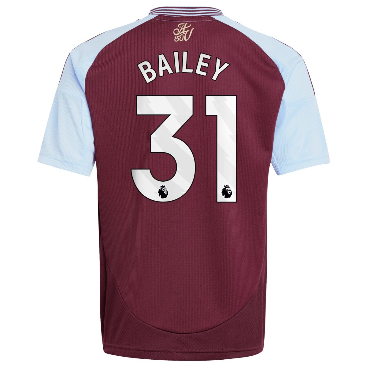 Aston Villa aston villa adidas home shirt 2024-25 – kids with bailey 31 printing Collection | AVFC Jerseys & Fan Gear