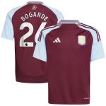 Aston Villa aston villa adidas home shirt 2024-25 – kids with bogarde 26 printing Collection | AVFC Jerseys & Fan Gear