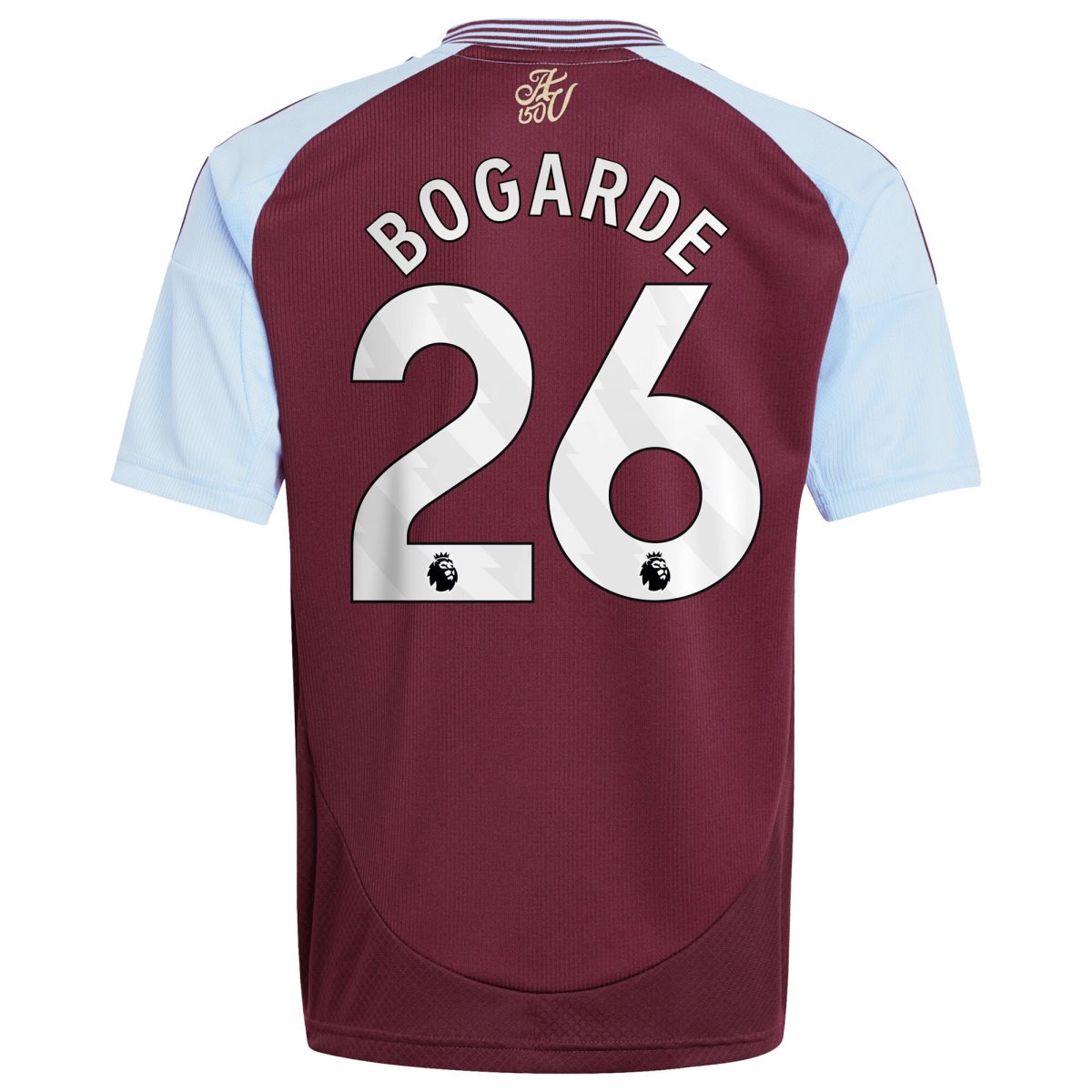 Aston Villa aston villa adidas home shirt 2024-25 – kids with bogarde 26 printing Collection | AVFC Jerseys & Fan Gear