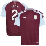 Aston Villa aston villa adidas home shirt 2024-25 – kids with cash 2 printing Collection | AVFC Jerseys & Fan Gear