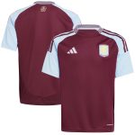 Aston Villa aston villa adidas home shirt 2024-25 – kids with custom printing Collection | AVFC Jerseys & Fan Gear
