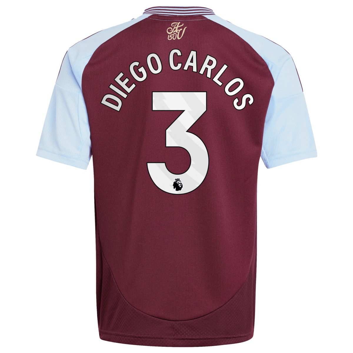 Aston Villa aston villa adidas home shirt 2024-25 – kids with diego carlos 3 printing Collection | AVFC Jerseys & Fan Gear