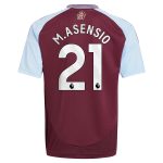 Aston Villa aston villa adidas home shirt 2024-25 – kids with m.asensio 21 printing Collection | AVFC Jerseys & Fan Gear