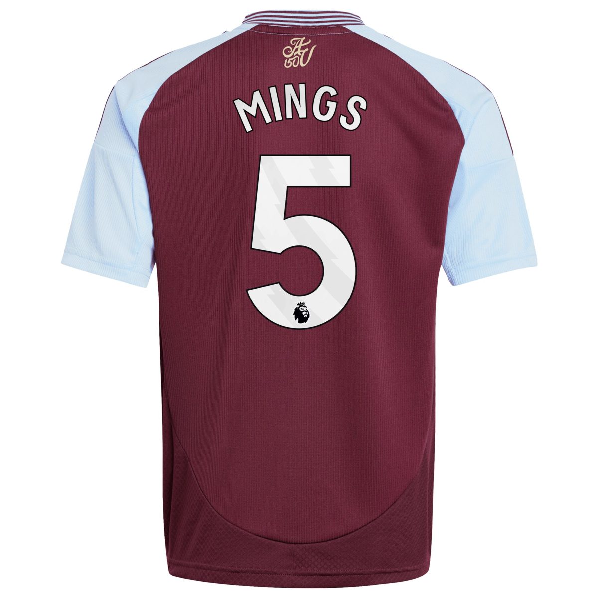 Aston Villa aston villa adidas home shirt 2024-25 – kids with mings 5 printing Collection | AVFC Jerseys & Fan Gear