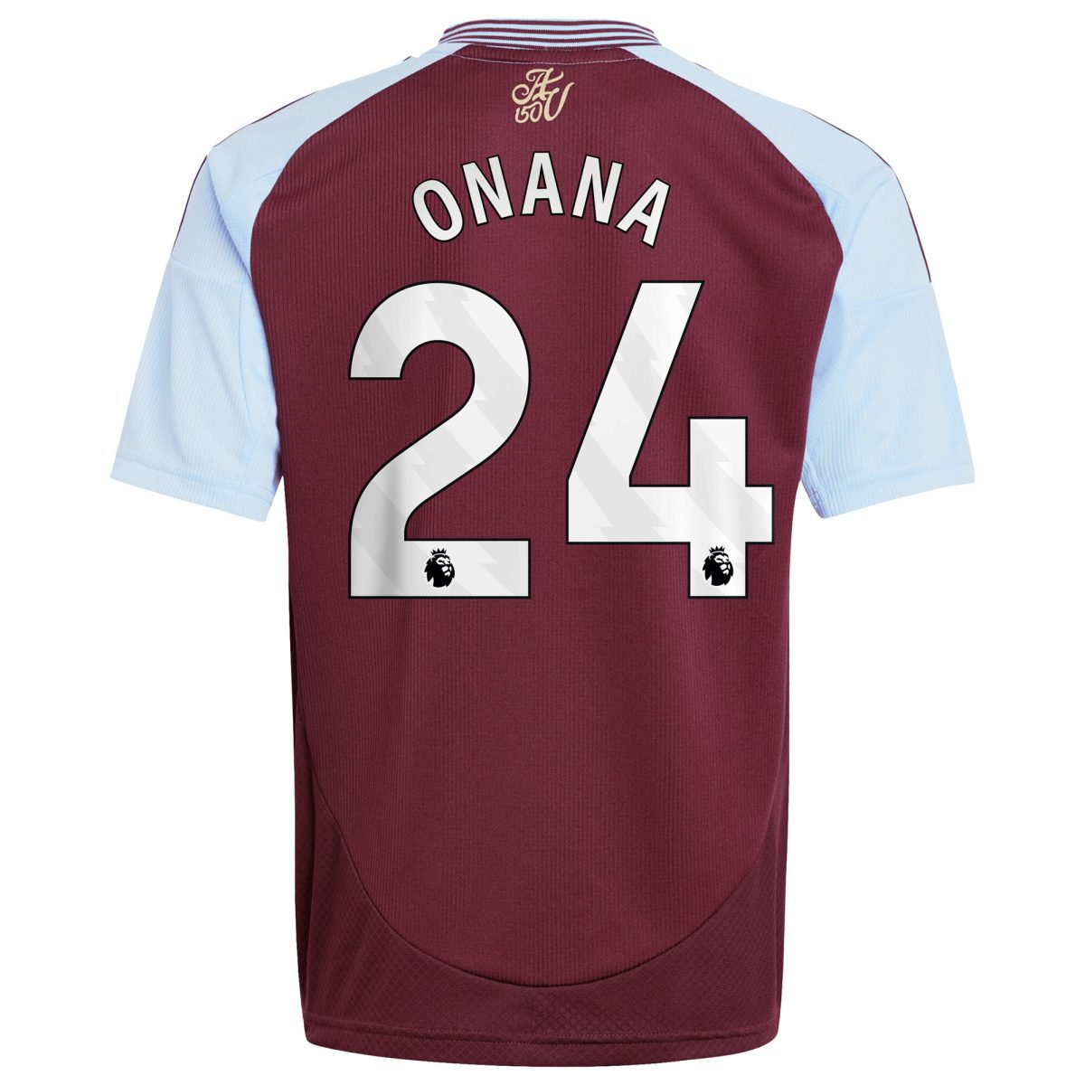 Aston Villa aston villa adidas home shirt 2024-25 – kids with onana 24 printing Collection | AVFC Jerseys & Fan Gear