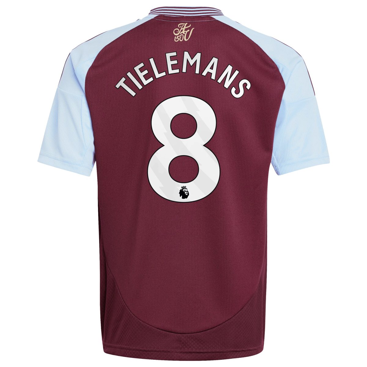 Aston Villa aston villa adidas home shirt 2024-25 – kids with tielemans 8 printing Collection | AVFC Jerseys & Fan Gear