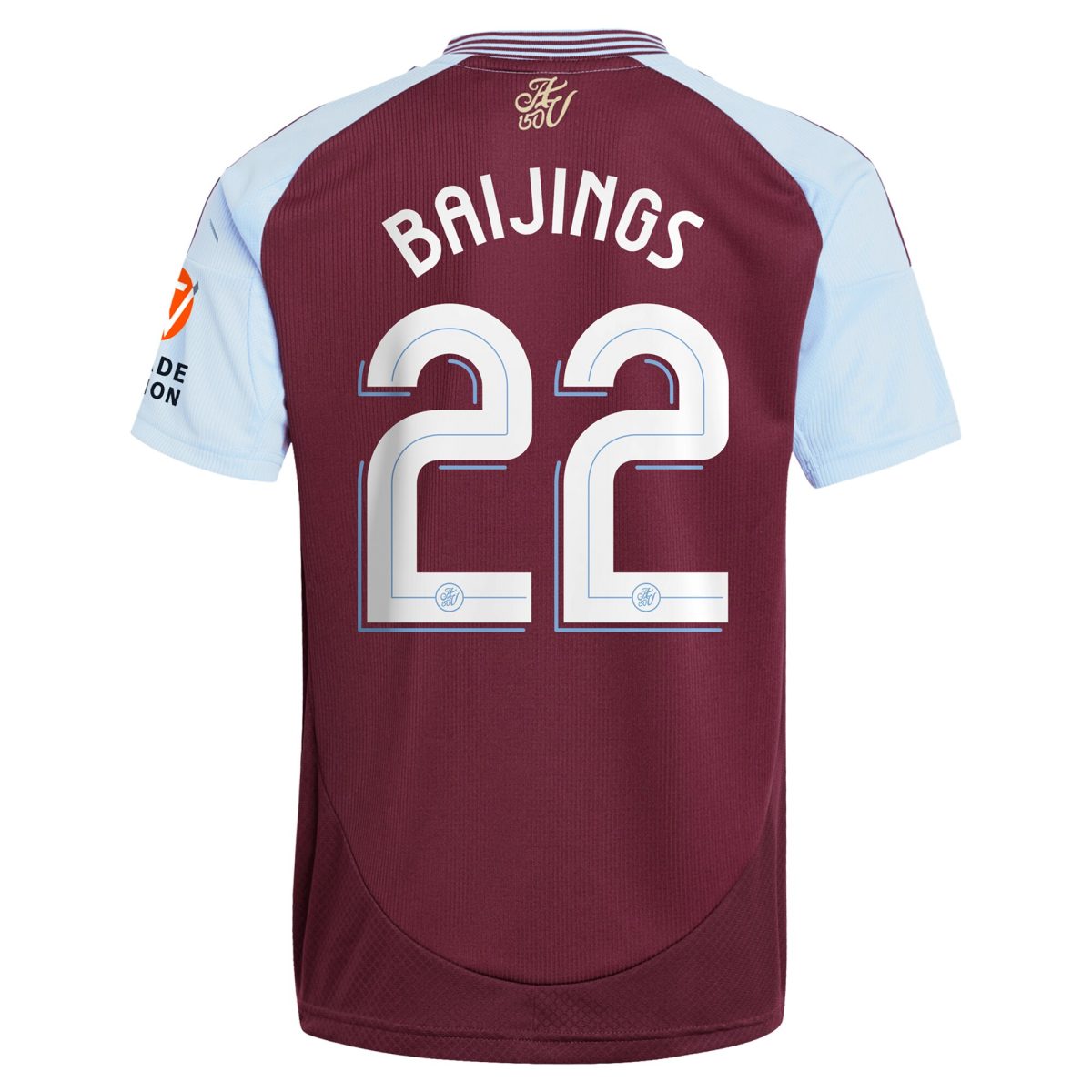 Aston Villa aston villa adidas home shirt 2024-25 with baijings 22 cup printing Collection | AVFC Jerseys & Fan Gear