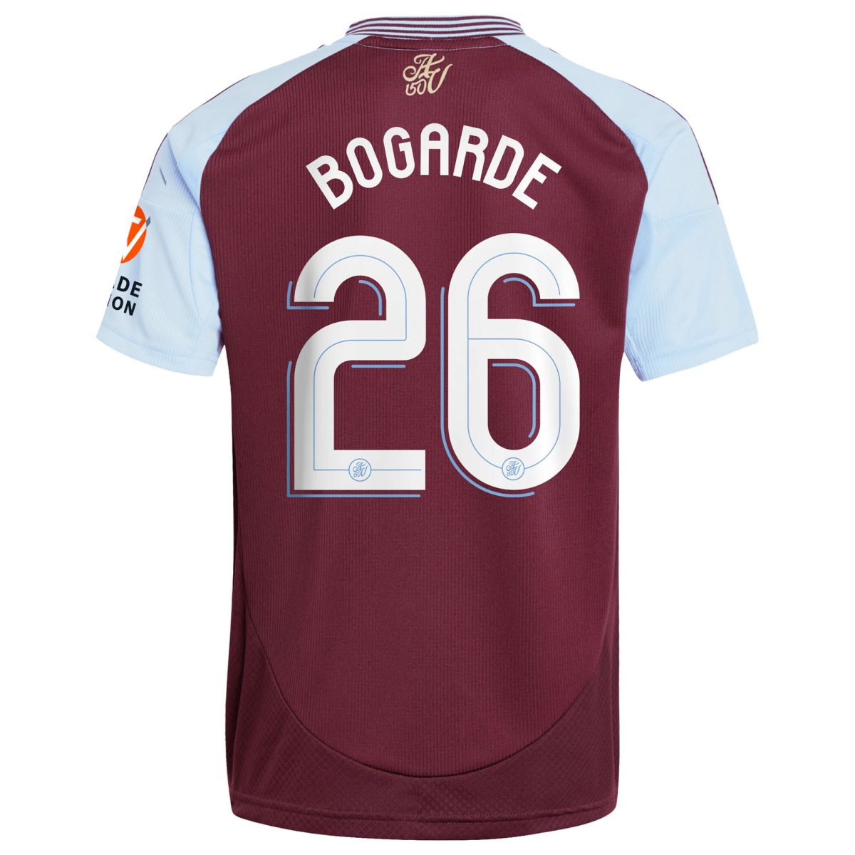 Aston Villa aston villa adidas home shirt 2024-25 with bogarde 26 cup printing Collection | AVFC Jerseys & Fan Gear
