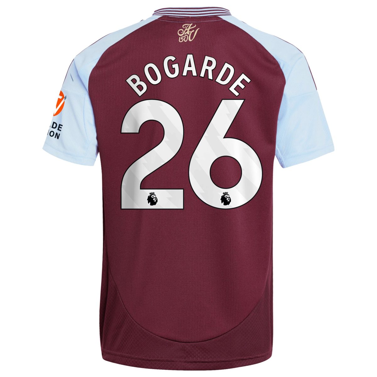 Aston Villa aston villa adidas home shirt 2024-25 with bogarde 26 printing Collection | AVFC Jerseys & Fan Gear