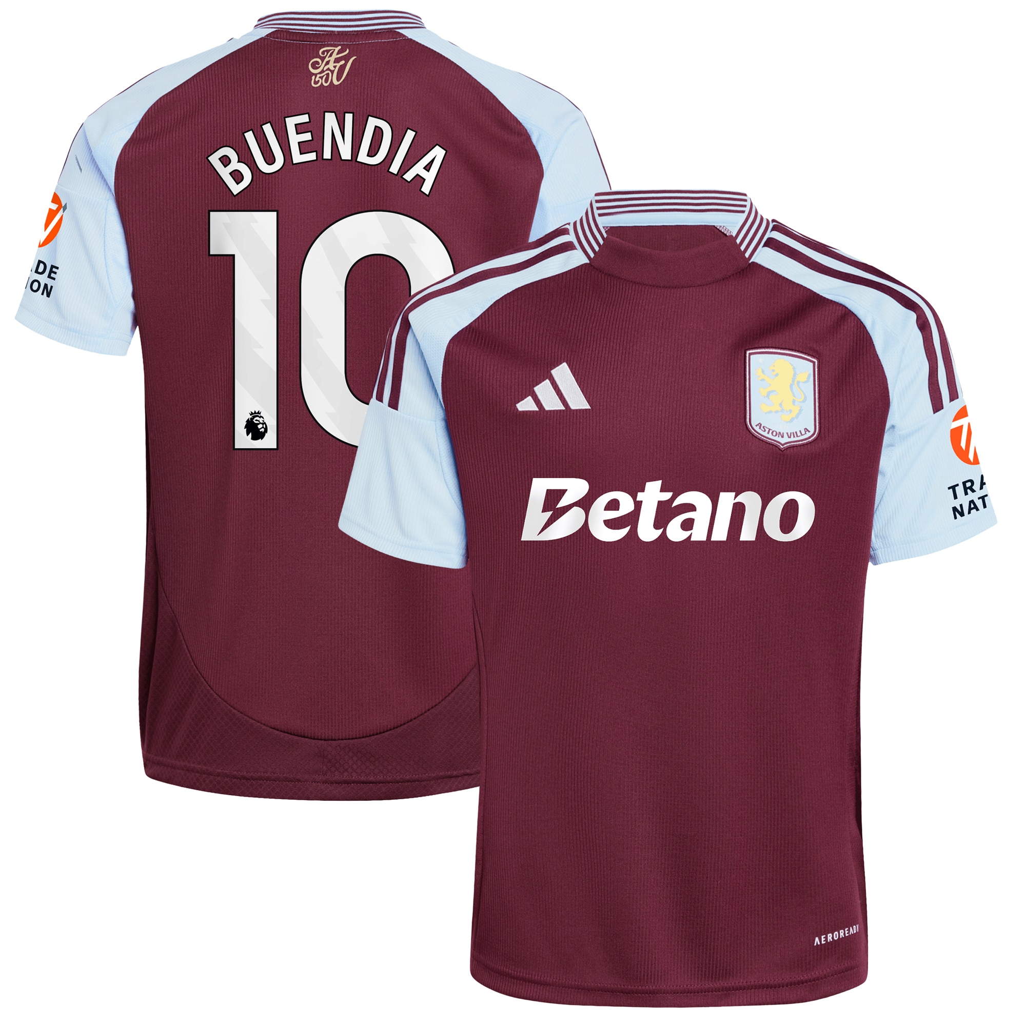 Aston Villa aston villa adidas home shirt 2024-25 with buendia 10 printing Collection | AVFC Jerseys & Fan Gear