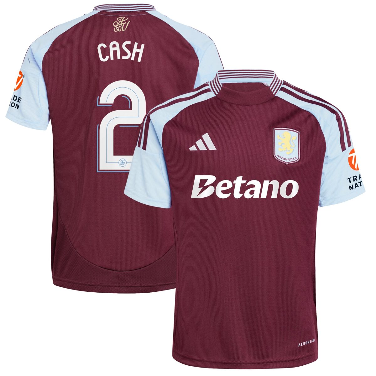 Aston Villa aston villa adidas home shirt 2024-25 with cash 2 cup printing Collection | AVFC Jerseys & Fan Gear