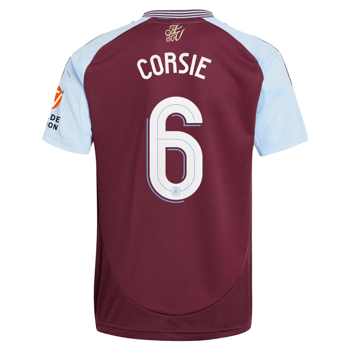 Aston Villa aston villa adidas home shirt 2024-25 with corsie 6 cup printing Collection | AVFC Jerseys & Fan Gear